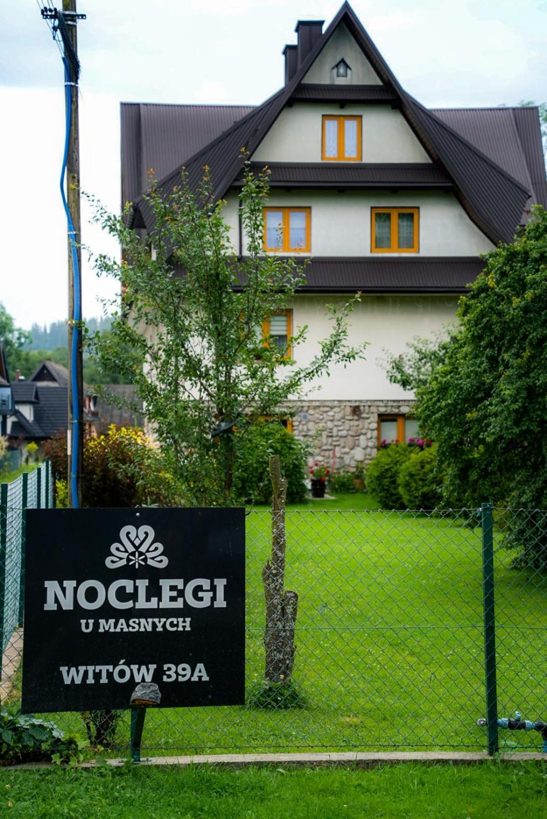 Noclegi U Masnych Witów Dış mekan fotoğraf